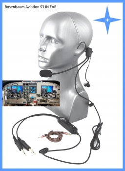 Rosenbaum Aviation Headset S3 IN EAR - Gönnen Sie sich den Luxus der Freiheit